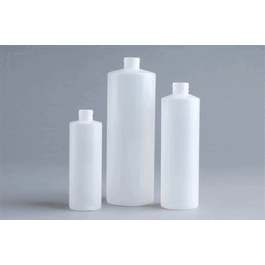 Thermo Scientific 250 ml HDPE Cylinder Round, unprocessed, bulk, no cap