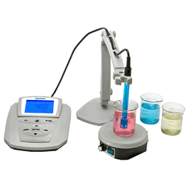 Spectrum pH-11A pH/mV/Temperature Meter and Power Supply