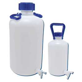 Dynalon(R) 10 L HDPE Narrow Mouth Carboy with Spigot