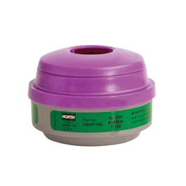 North Ammonia and Methylamine Cartridges with P100 Particulates Filters