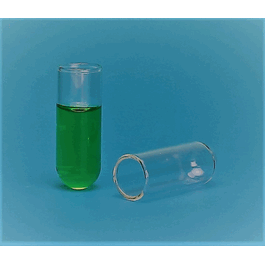 2.0 mL, Clear, Round Bottom Shell Vial, 12 x 32 mm
