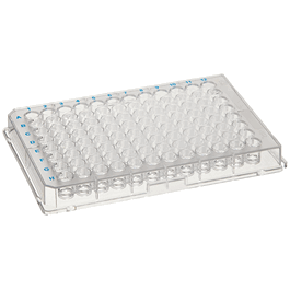 96 Well Plates, transparent, lipoGrade, F-Bottom, Pack 100