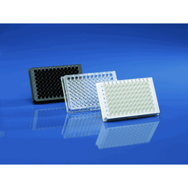 96 Well Plate, white, cellGrade, Trans F-Bottom, Pack Of 50