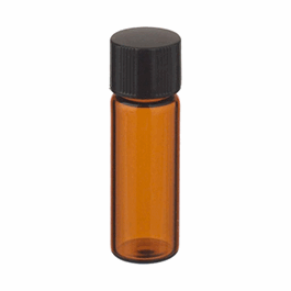 DWK Life Sciences (Wheaton) 20 mL (5 dram), Amber, Sample Vial with PTFE/rubber lined cap
