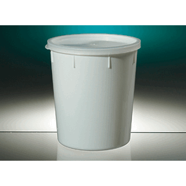Corning Gosselin White Conical Containers with Snap Cap, Graduated, Polypropylene, Sterile, 400 mL