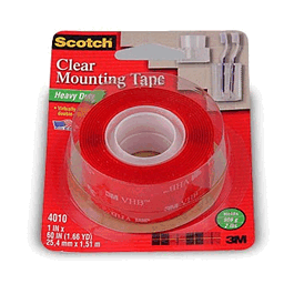 Double Sided Adhesive Tape Roll, 1 in. x 60 in.