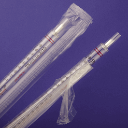 1 mL Stripette Serological Pipets, Polystyrene, Individually Plastic Wrapped, Sterile, 100/Bag