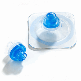 ABLUO Syringe Filter, 13 mm dia., Acrylic housing, Cellulose Acetate, 0.45 um, Sterile