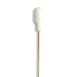 Puritan Large Foam-Over Cotton-Tip Applicator with Wood Handle, 6 in. length