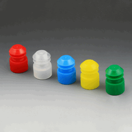 Cap, Flange Plug, 17mm, for 17mm Tubes and 15mL Centrifuge Tubes, Green
