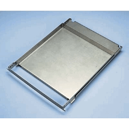 Tray with Slide-Out Bottom for Bulk Tray Dryer and Stoppering Tray Dryers