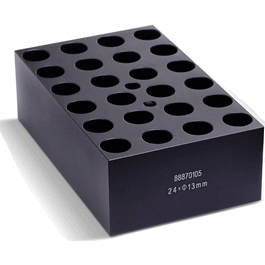 24 x 13 mm dia. Block for Digital and Touch Screen Dry Baths/Block Heaters