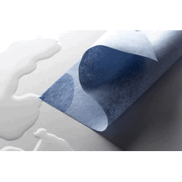 Berkshire 12 x 12 in. BlueSorb 750 Non-woven Polyester/Cellulose Blend Cleanroom Wipes, 150 sheets/pack, 20 packs/case