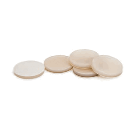 22 mm Tuf-Bond PTFE/Silicone Discs, fits 25 and 40 mL Screw Cap Septum Vials, 240 mL (8 oz) Screw Cap Bottles, 10 mL Reacti-Vial