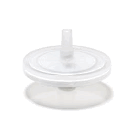 ABLUO 25 mm Polyethylene Syringe Filters with Polypropylene Housing, 0.20 um, Non-sterile, Female Luer Lock / Male Luer Slip