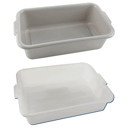 Dynalon Tote Box, Gray, 20 x 12 x 6 in.