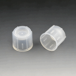 Cap, Snap, 12 mm, Dual Position, LDPE, 500/Bag, 2 Bags/Unit