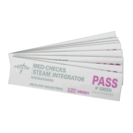 Medline Class 5 Steam Integrator Strips, 3.5 in.
