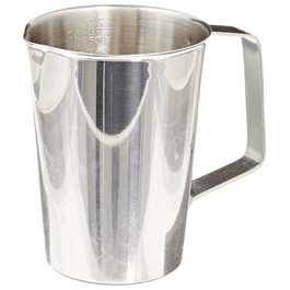 169 oz (5 L) Stainless Steel Graduated Measurer with Handle, Graduated in L