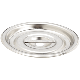8-15/16 x 7/8 in. (22.7 x 2.2 cm) Stainless Steel Cover for 11.48 L Storage Container/Beaker