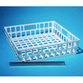 United Scientific Polypropylene Draining Tray, 16 x 16 x 4 in.