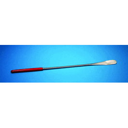 United Scientific Stainless Steel Micro Spoon with Plastic Handle, 6.5 in.