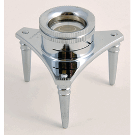 United Scientific Brass Tripod Magnifier