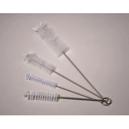 United Scientific Test Tube Brushes with Nylon Bristles, 3 in. Brush Length, 1 in. Brush Diameter, 9 in. Overall Length