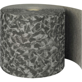 Brady 15 in. x 150 ft. BattleMat Gray Camouflage Polypropylene Heavy Weight Sorbent Roll