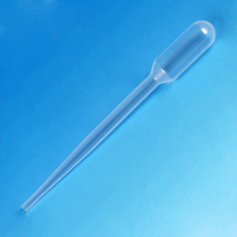 Globe 1.7 mL Non-Graduated LDPE Transfer Pipets, 87 mm, 500/Dispenser Box, 10 Boxes/Unit