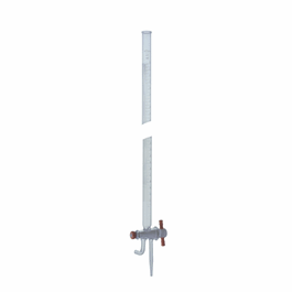 DWK Life Sciences (Kimble) Class A Serialized and Certified Reservoir Fill Burets with Three-Way PTFE Stopcock, 25 mL