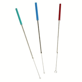 Reusable Nichrome Wire Inoculating Streaker with Blue Handle, Small Streaker, 2.5mm ID