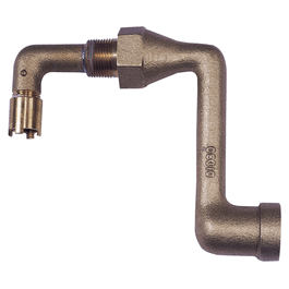 Justrite Brass Drum Siphon Adapter