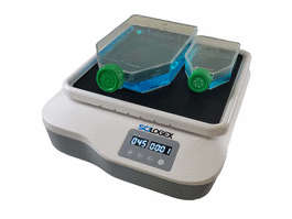 SCILOGEX SCI-O180-S Orbital Digital Shaker with Anti-Slip Tissue Culture Flask Platform (3 kg capacity), 100-220V, 50/60Hz, US Plug