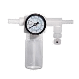 SCILOGEX Vacuum regulator / moisture trap (including the vacuum gauge and pressure regulating valve)