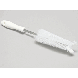 Perfex Graduate Funnel Brush, Double Tuft End, Brush Dia.: 1-3/8 to 2-1/4 in., Brush Length: 6 in., Overall Length: 13 in.