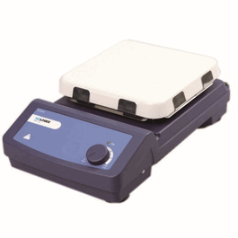 SCILOGEX SCI7-S Analog 7 in. Square Plate Magnetic Stirrer, ceramic-glass plate 110V/60Hz, US Plug