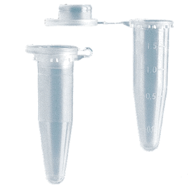 Microcentrifuge tube w/lid, N/S, amber, 1.5mL, pack of 500