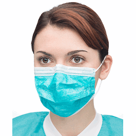 ValuMax Ultra-3-in-1-Sensitive Ear-Loop Masks, Cranberry