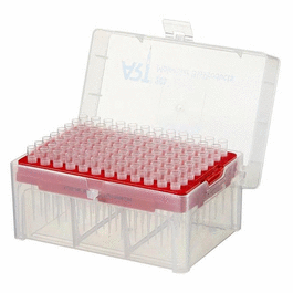 SoftFit-L Filtered Pipette Tips in Hinged Racks, Sterile, 1000 uL