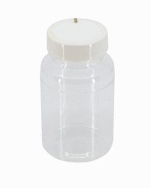 Colitag Solid Plastic Screw-Top Sample Containers with Soidum Thiosulfate Tablet (100 containers per pack)