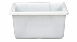 Secondary Container 5 Gallon Low Profile, Square, HDPE