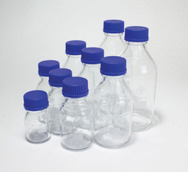Bottles Media Set Of 10 (2) 100 mL, (3) 250 mL, (3) 500 mL, (2) 1000 mL