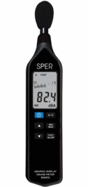 Calibrated Graphic Display Sound Meter