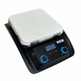 SCILOGEX SCI500HS-Pro LCD Digital 10 x 10 Magnetic Hotplate Stirrer, Ceramic-Glass Plate, 110V, 50/60Hz US Plug
