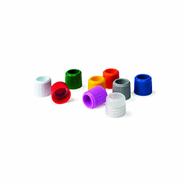 External Thread Screw cap with 0-ring for T501 tubes, Blue