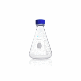 DWK Life Sciences (Kimble) KimCote 2000 mL GL 45 Erlenmeyer Flask