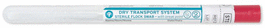 HydraFlock 6 in. Sterile Large Flock Swab with Plastic Handle and Dry Transport Tube