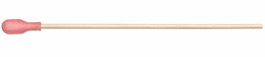 PurSwab 6 in. Large Anti-Static Foam over Cotton Swab with Wooden Handle