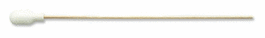 PurSwab 6 in. Standard Foam over Cotton Swab with Wooden Handle